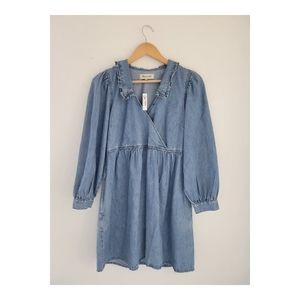 Madewell Denim Wrap Dress